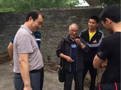 刘冠良师傅和其师父叶准