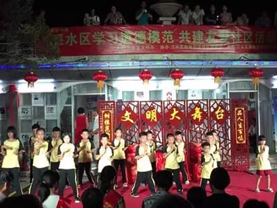 刘冠良师傅的徒弟们受邀表演