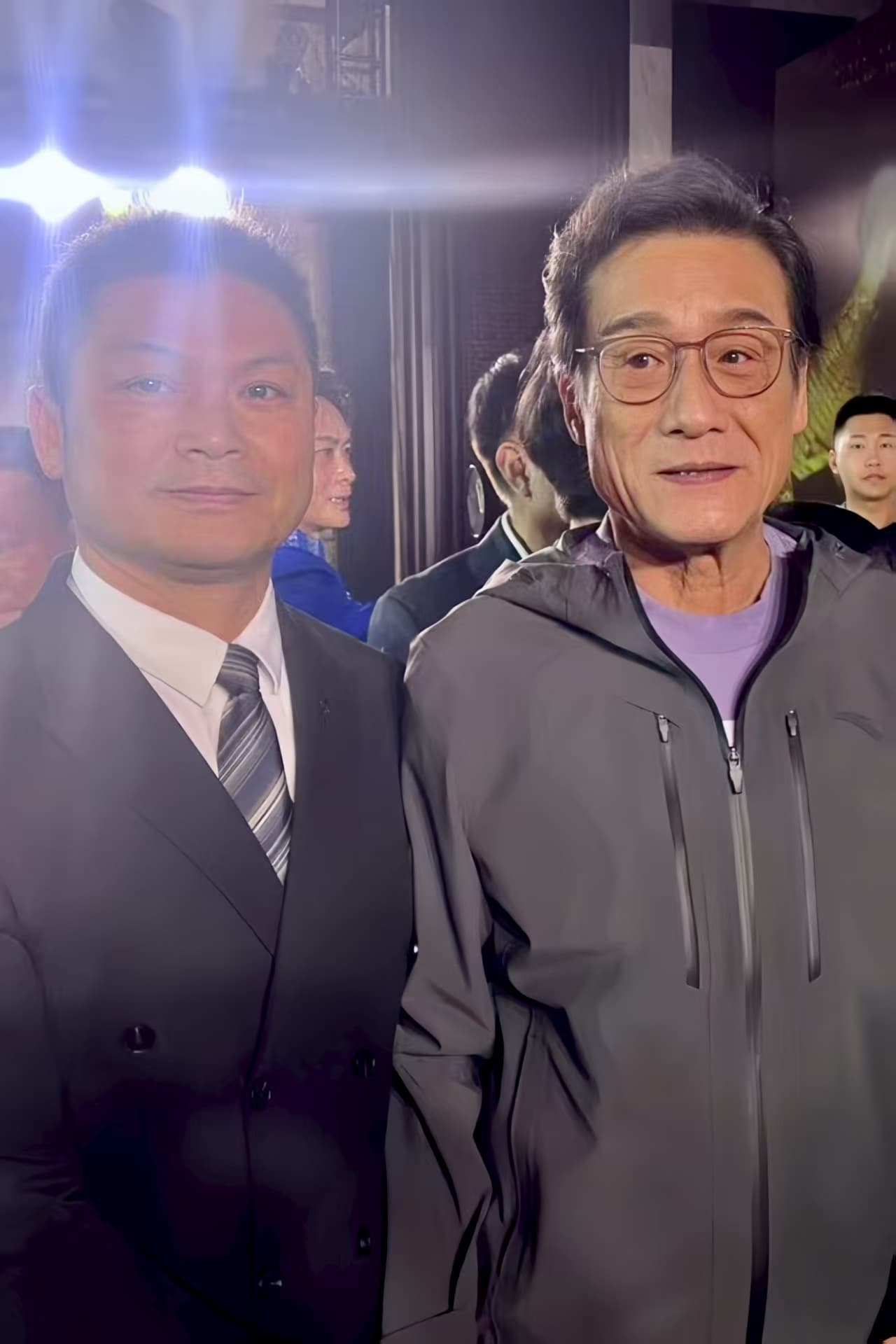 刘冠良师傅与梁家辉合照